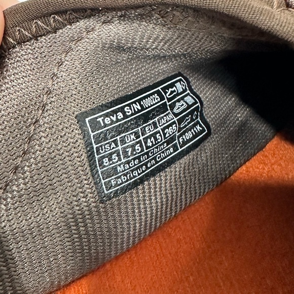 Men’s Teva Fuse Ion Water Shoes Men’s Size 8.5 - Picture 9 of 9